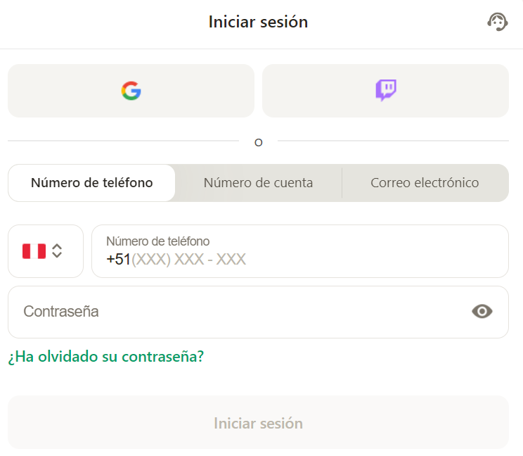 iniciar sesión en Parimatch